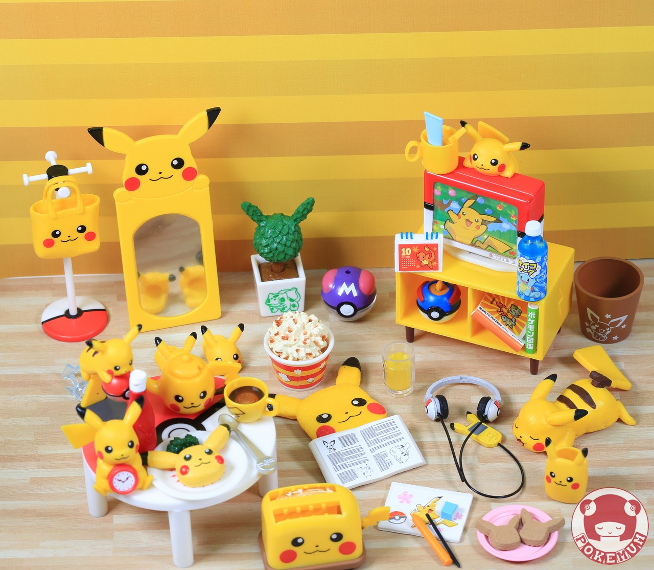 Re-Ment miniature blind box Pikachu Room e Youkoso
